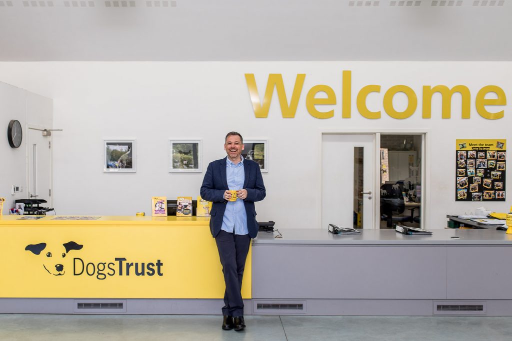 Charity CEO Photographer London - Dogs Trust CEO Owen Sharp