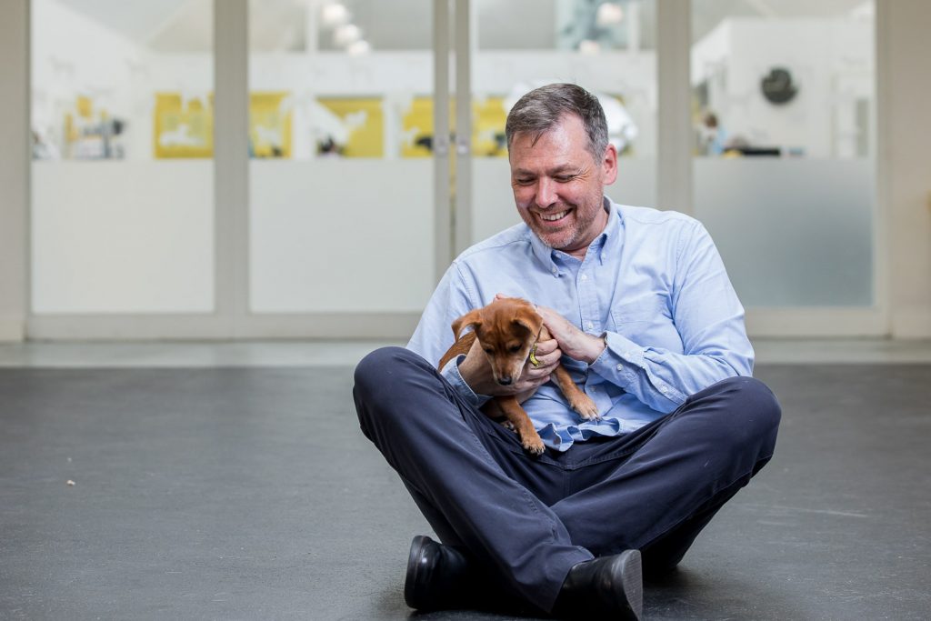 Charity CEO Photographer London - Dogs Trust CEO Owen Sharp