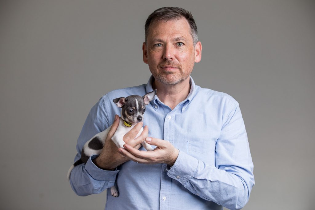 Dogs Trust CEO Owen Sharp by London Commercial and Charity Photographer Richard Murgatroyd