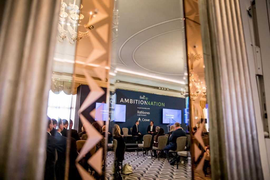Claridges Event Photographer Mayfair - finnCap Ambition Nation